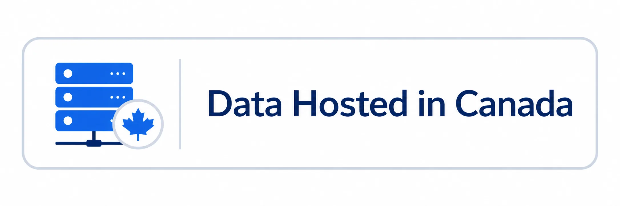 Data Hosted in Canada