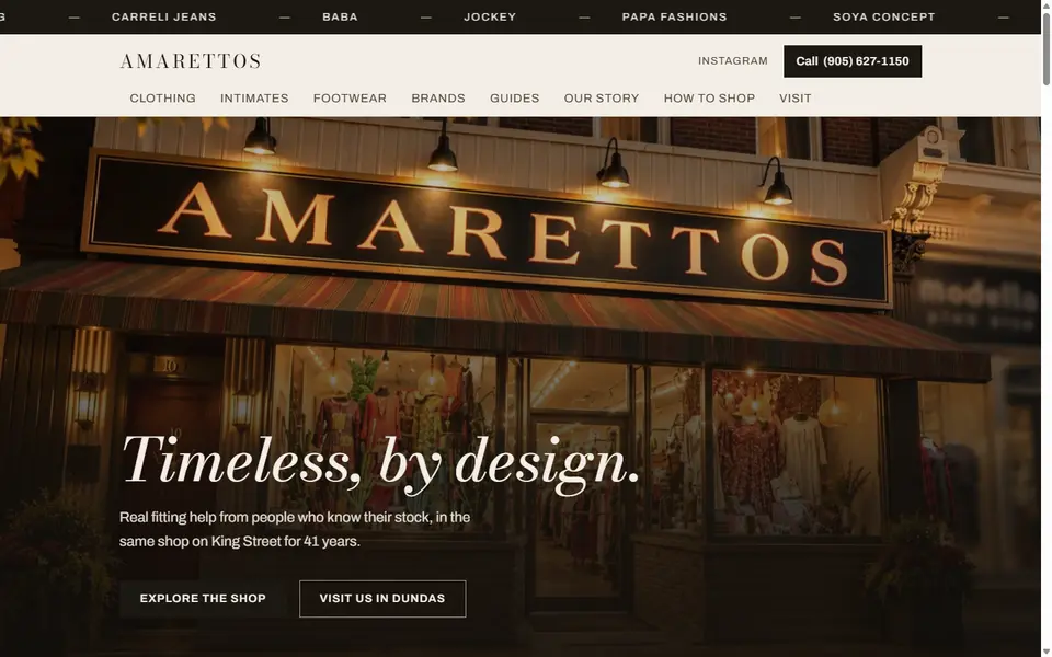 Amarettos on a desktop screen