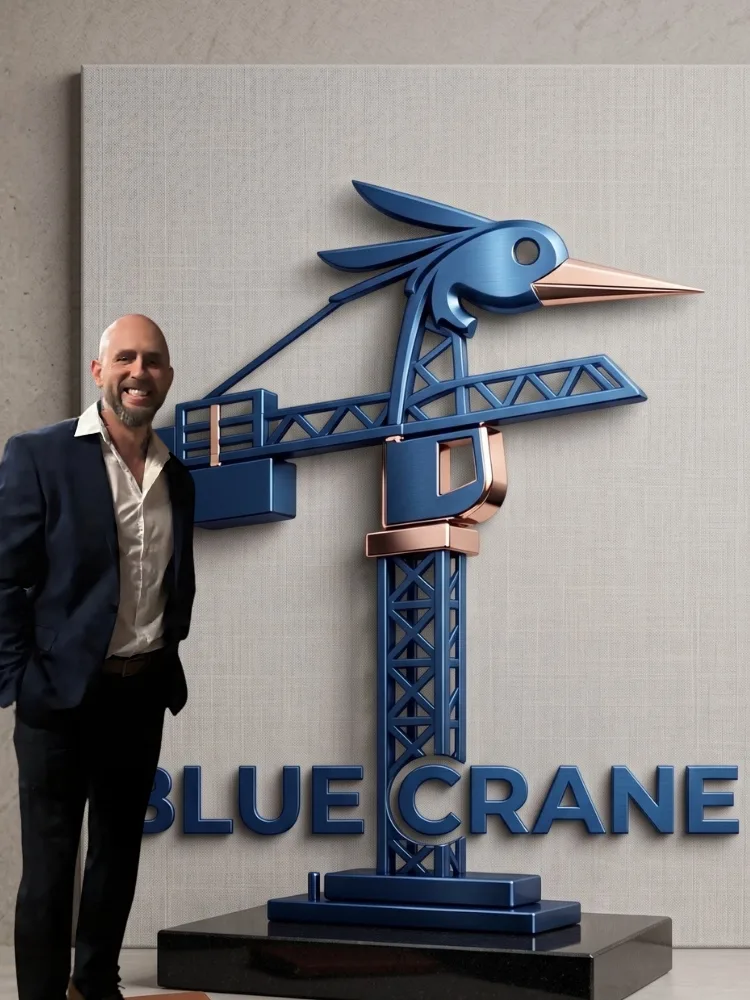 Trevor, founder of Blue Crane Works